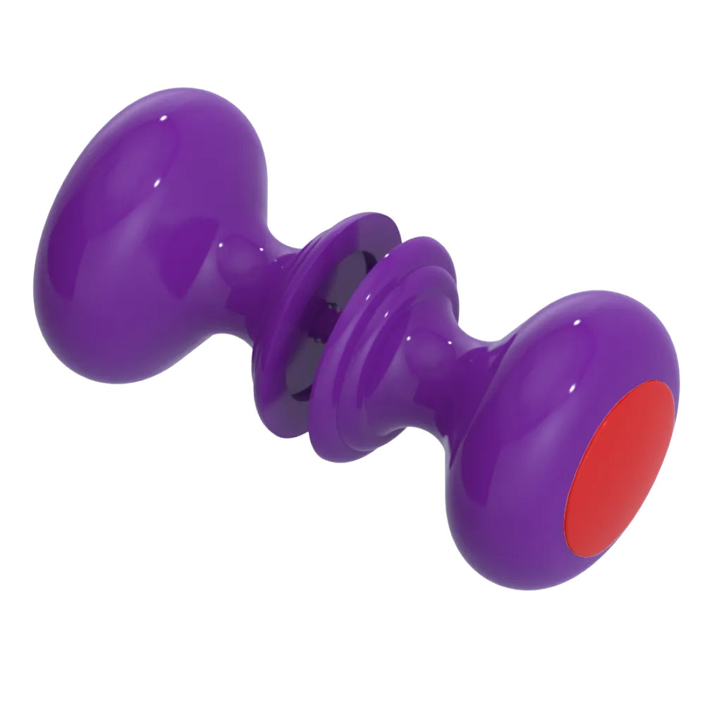 Rubinet Shower Door Knob (set) Purple Haze