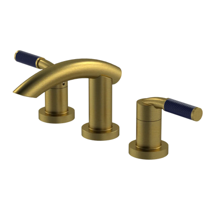 Rubinet Widespread Lav. Set. (less drain) Antique Brass Matt