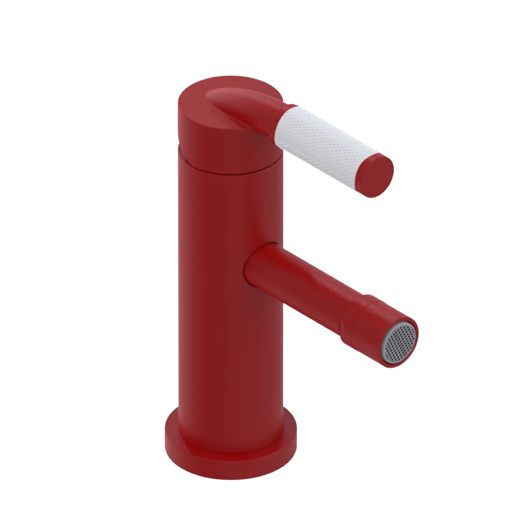 Rubinet Single Control Bidet Fitting (less drain) Maroon