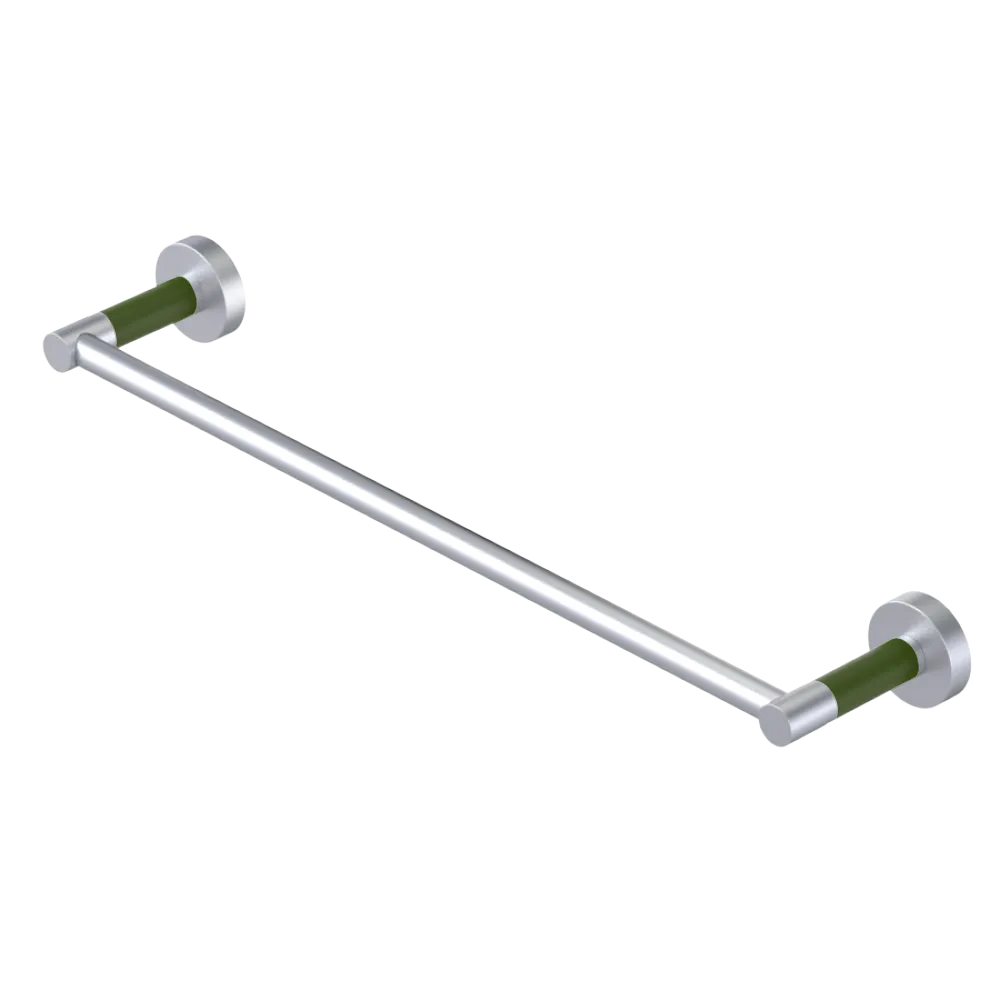 Rubinet Towel Bar 18" Satin Chrome