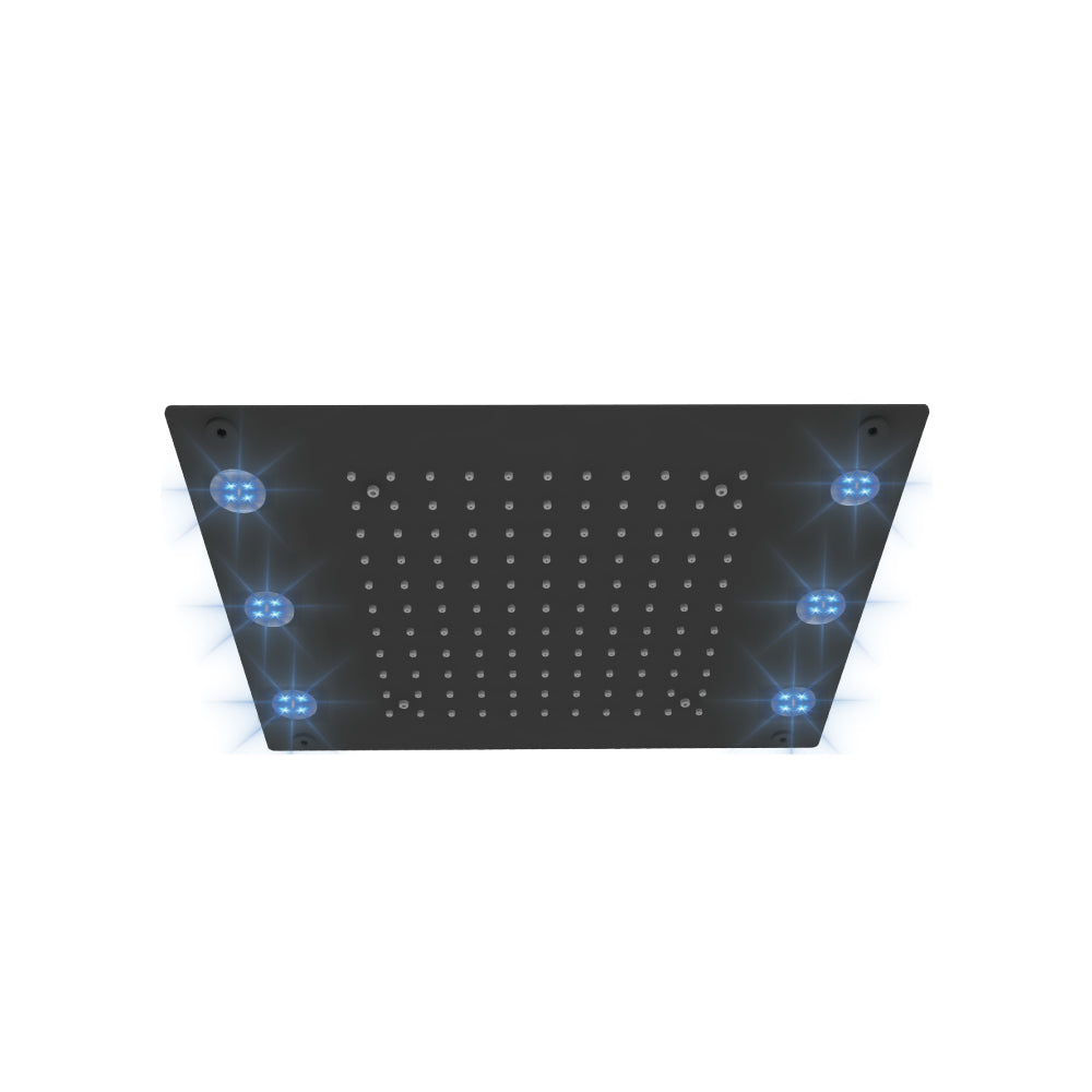 Ceiling shower head 33x43cm [13x17in] LED (6x)