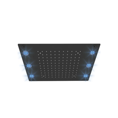 Ceiling shower head 33x43cm [13x17in] LED (6x)