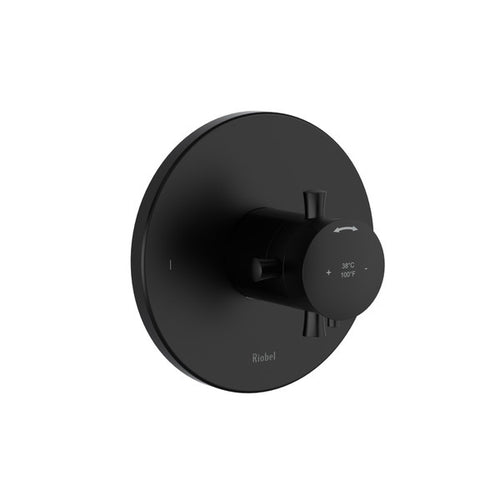 RIOBEL Edge 1/2" Thermostatic & Pressure Balance Trim With 2 Functions (No Share)