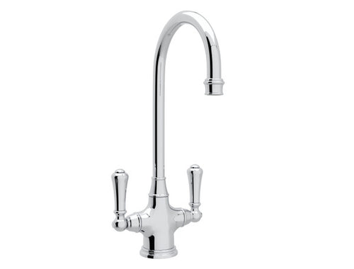 Perrin & Rowe Georgian Era™ Two Handle Bar/Food Prep Kitchen Faucet