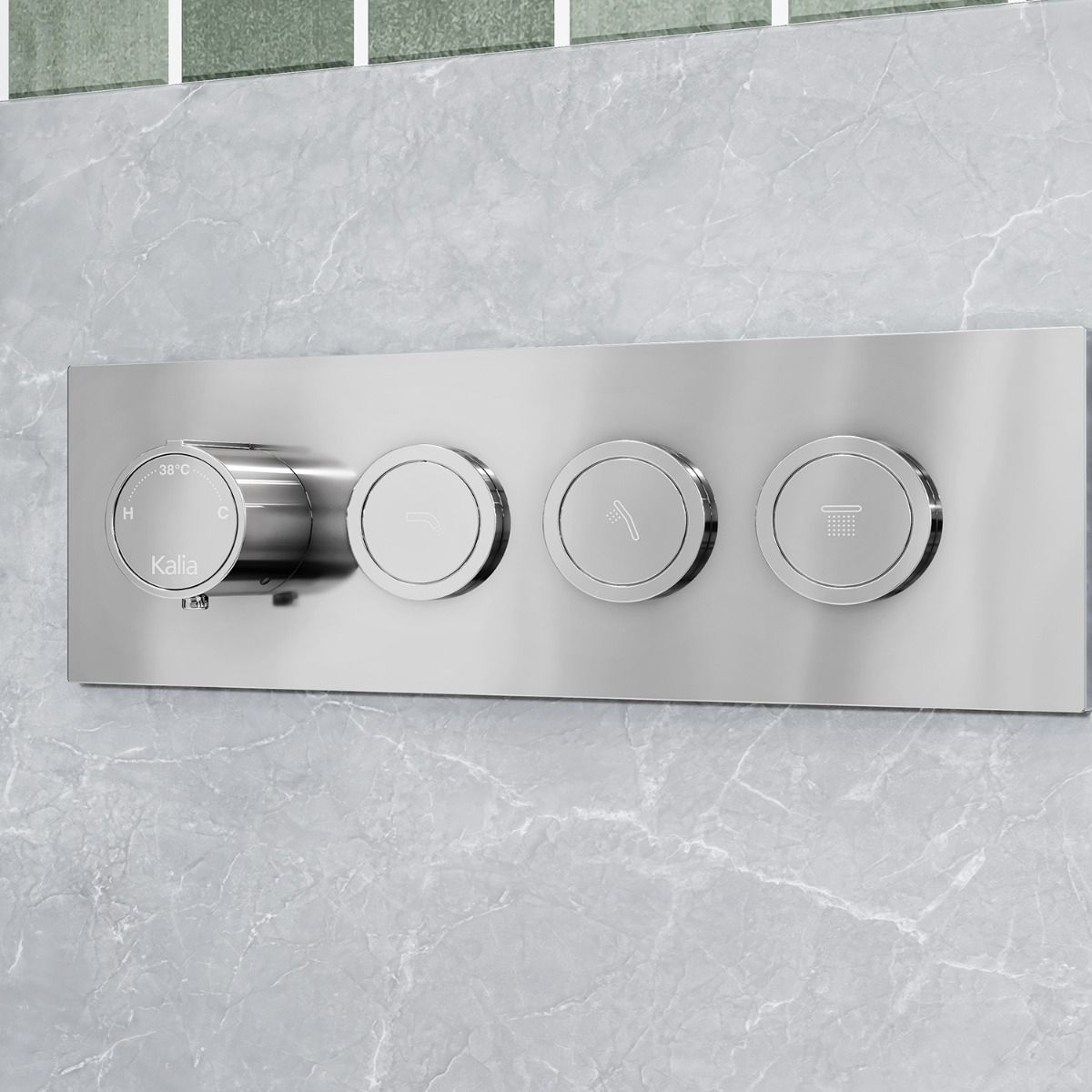 Kalia SQUAREONE TB3 Shower systems (without valve) – BF2071-110