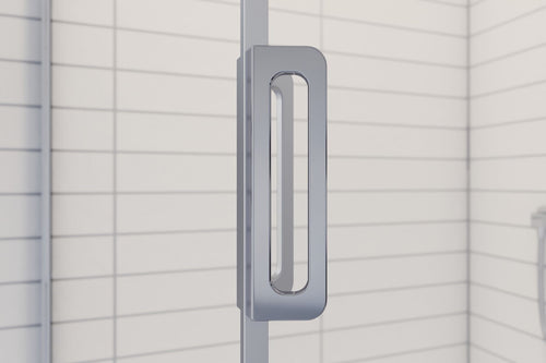 Kalia K3 60” x 77” sliding shower door with KP protective film – DR2058-004/DR2059-110-004