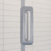 Kalia K3 48 x 77” sliding shower door with 36" return panel and towel bar - KP protective film – DR2057-110-004-001/DR2060-110-004