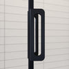 Kalia K3 48 x 77” sliding shower door with 32" return panel and towel bar - KP protective film – DR2057-160-004-001/DR1795-160-000