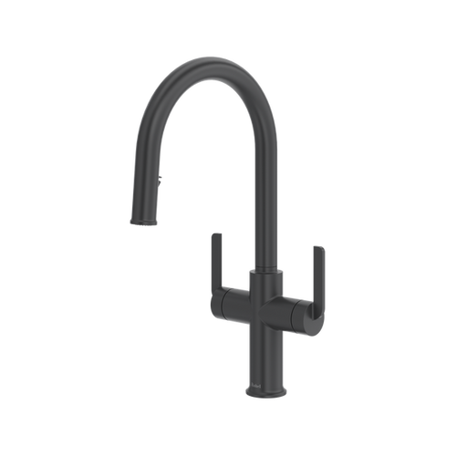 ROHL Authentica™ Two Handle Pull-Down Kitchen Faucet With C-Spout
