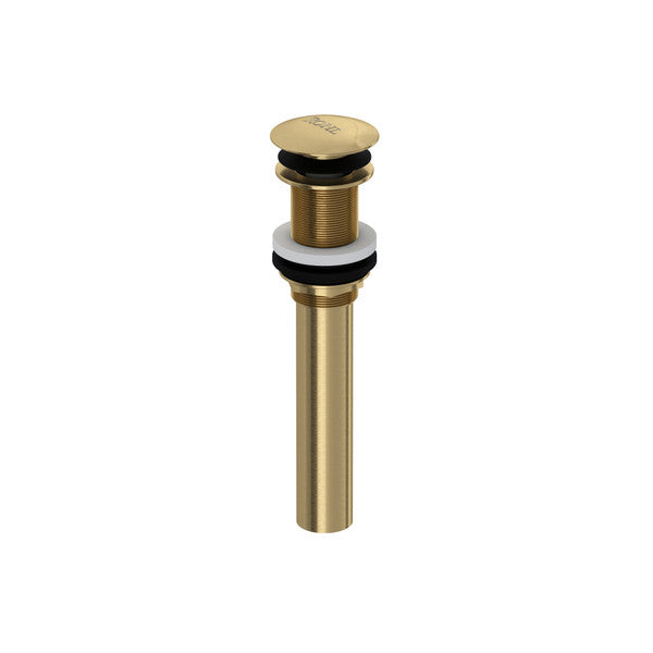 ROHL Non-Slotted Touch Seal Dome Drain With 6" Tailpiece
