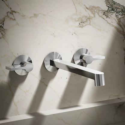 Components® Wall-mount bathroom sink faucet spout with Row design, 1.2 gpm