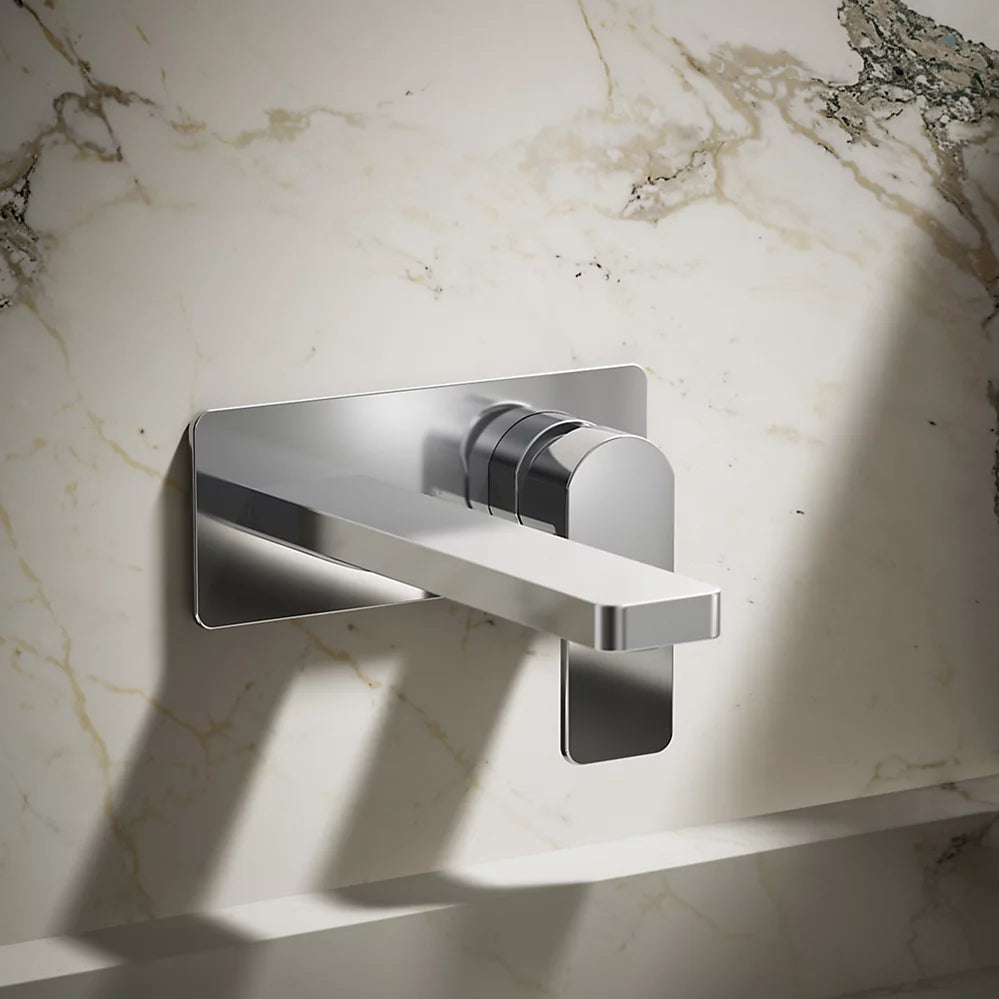 Parallel® Wall-mount single-handle bathroom sink faucet, 1.2 gpm