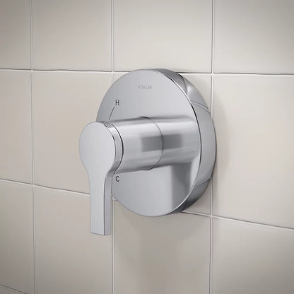 Elate® Rite-Temp® shower trim kit, without showerhead