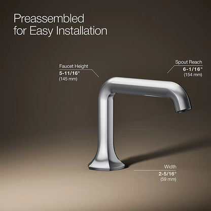 Occasion® Bathroom sink faucet spout with Straight design, 1.2 gpm