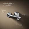 Avid® Wall-mount bathroom sink faucet, 1.2 gpm