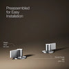 Components® Lever bathroom sink faucet handles