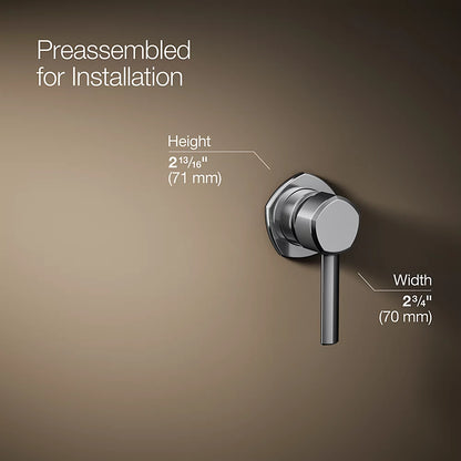 Occasion® Wall-mount bathroom sink faucet handle