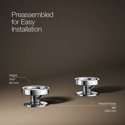 Components® Industrial bathroom sink faucet handles