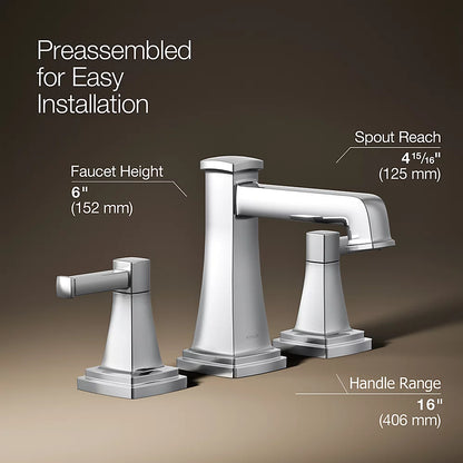 Riff® Widespread bathroom sink faucet, 1.2 gpm