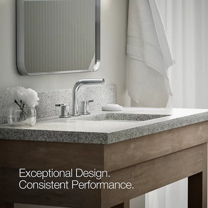 Elate® Widespread bathroom sink faucet, 1.0 gpm