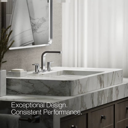 Parallel® Widespread bathroom sink faucet, 1.0 gpm