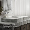 Parallel® Wall-mount bathroom sink faucet trim, 1.2 gpm