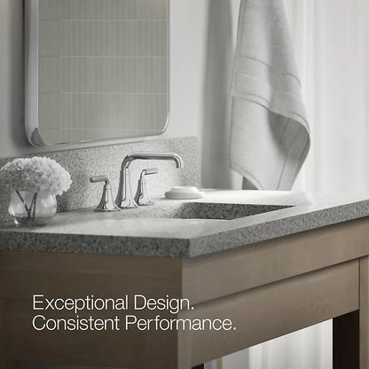 Tone™ Widespread bathroom sink faucet, 0.5 gpm