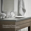 Bellera® Widespread bathroom sink faucet, 0.5 gpm