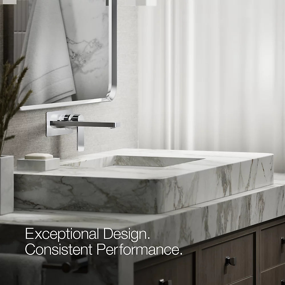 Parallel® Wall-mount single-handle bathroom sink faucet, 1.2 gpm