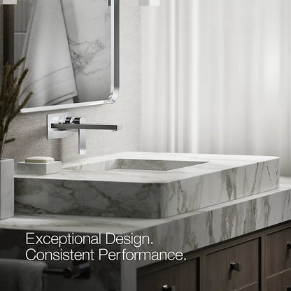 Parallel® Wall-mount single-handle bathroom sink faucet, 1.2 gpm