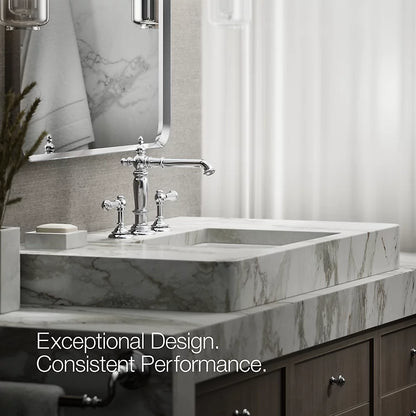 Artifacts® Bathroom sink faucet spout with Column design, 1.2 gpm