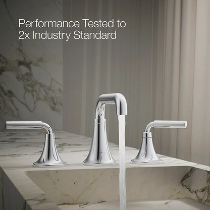 Tone™ Widespread bathroom sink faucet, 0.5 gpm