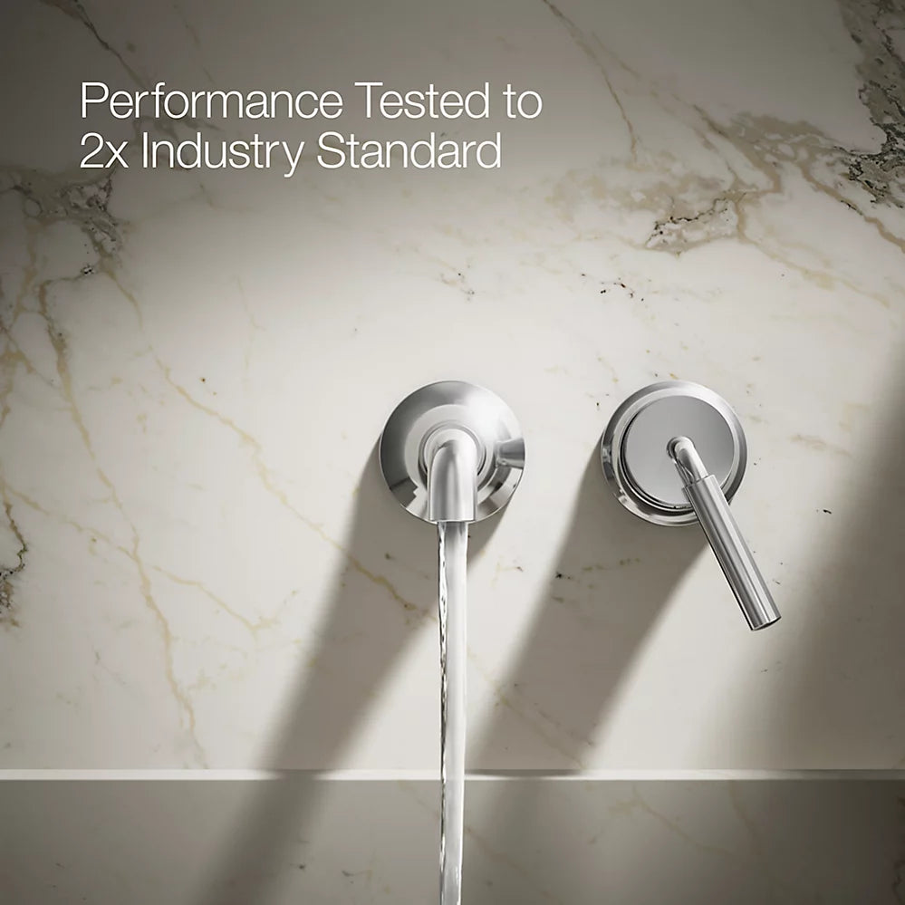 Tone™ Wall-mount single-handle bathroom sink faucet, 1.2 gpm