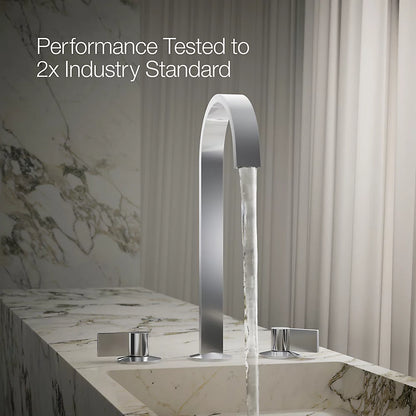 Components® Bathroom sink faucet spout with Ribbon design, 1.2 gpm