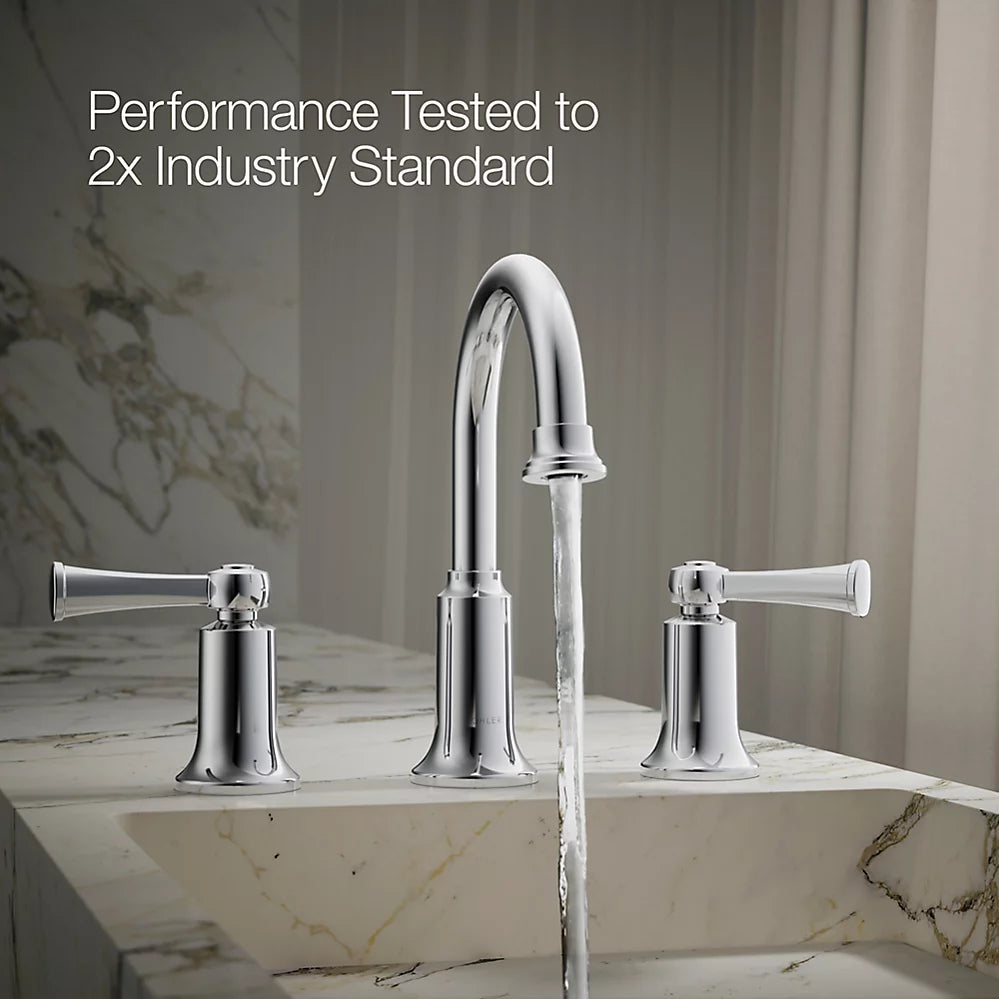 Aderlee® Widespread bathroom sink faucet, 1.2 gpm