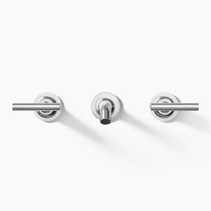 Purist® Wall-mount bathroom sink faucet trim with Lever handles, 1.2 gpm