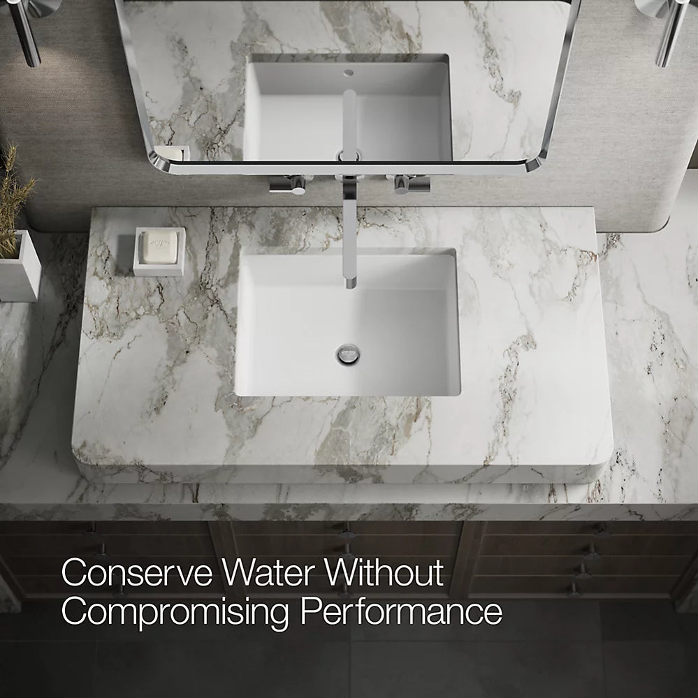 Components® Wall-mount bathroom sink faucet spout with Row design, 1.2 gpm