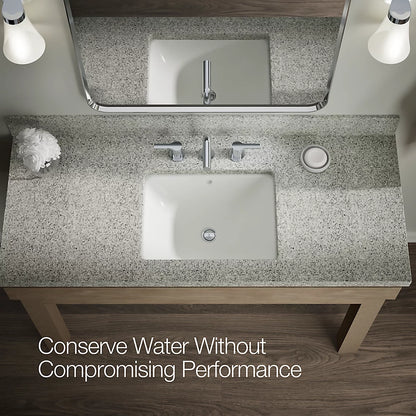 Elate® Widespread bathroom sink faucet, 1.0 gpm