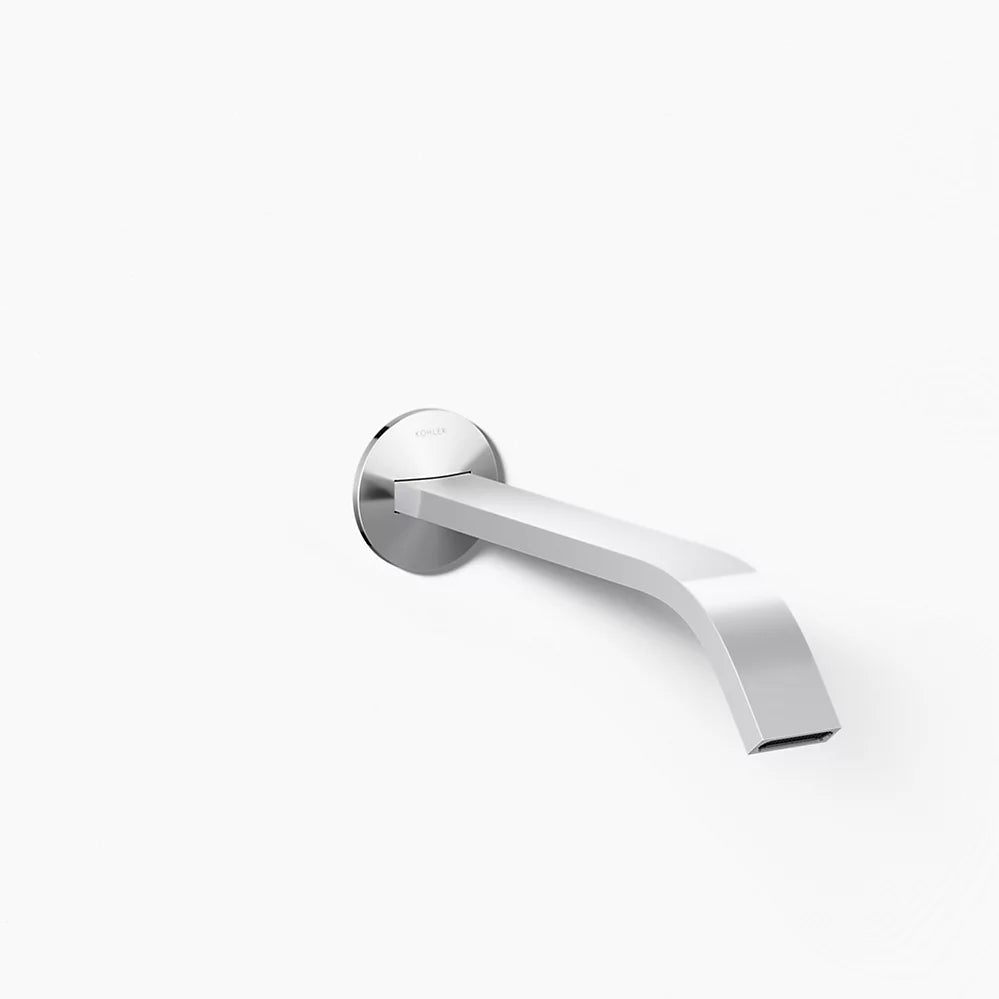 Components® Wall-mount bathroom sink faucet spout with Ribbon design, 1.2 gpm