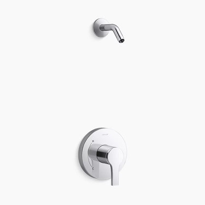Elate® Rite-Temp® shower trim kit, without showerhead