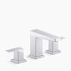 Honesty® Widespread bathroom sink faucet, 0.5 gpm