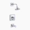 Pinstripe® Pure Rite-Temp® shower trim kit with lever handle, without showerhead