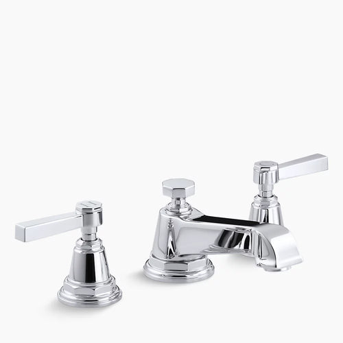 Pinstripe® Widespread bathroom sink faucet with Lever handles, 1.2 gpm