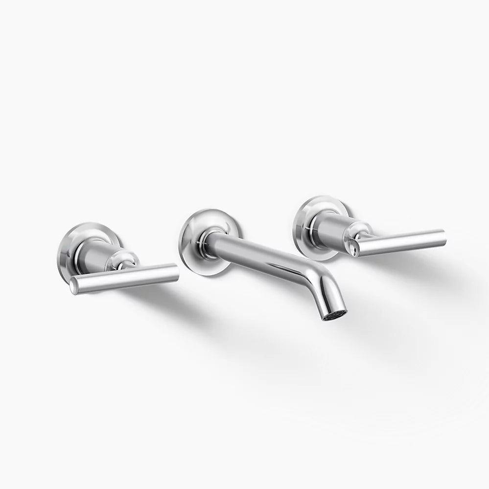 Purist® Wall-mount bathroom sink faucet trim with Lever handles, 1.2 gpm