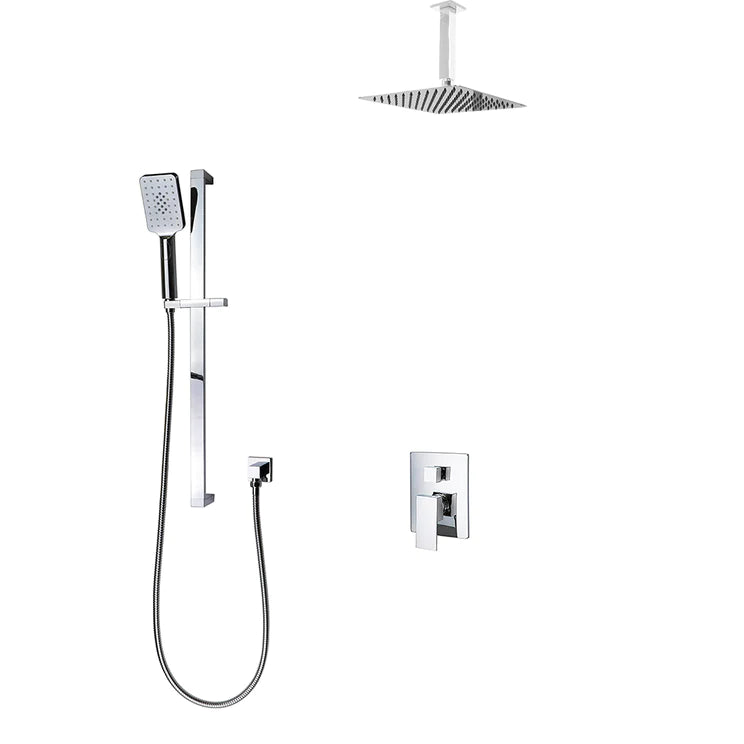 Two Way Pressure Balanced Shower System F54123-W12AZ - Golzar Home