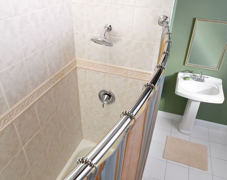 Moen Moen Adjustable Curved Shower Rod