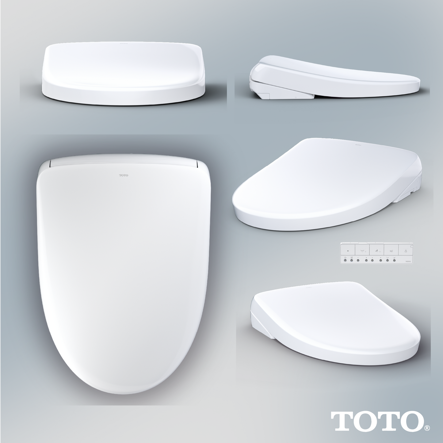 Toto WASHLET® S7 - Contemporary - Elongated with ewater+