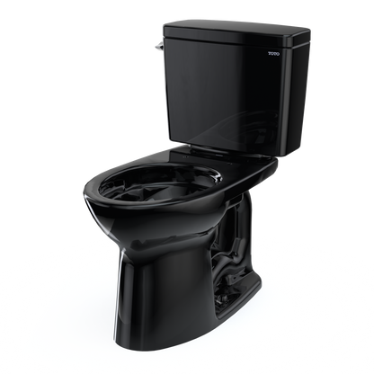 TOTO Drake Two-Piece Toilet, 1.6 GPF, Elongated Bowl - Universal Height - Seat Sold Separately
