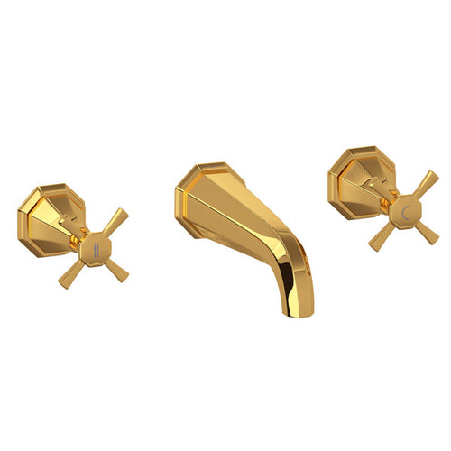 Perrin & Rowe Deco™ Wall Mount Tub Filler Trim