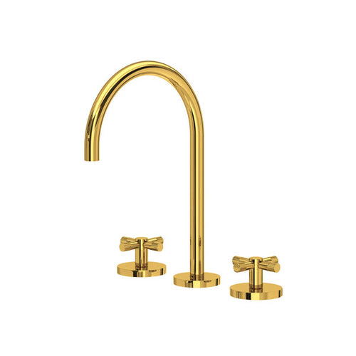 ROHL Amahle Widespread Bathroom Faucet With C-Spout